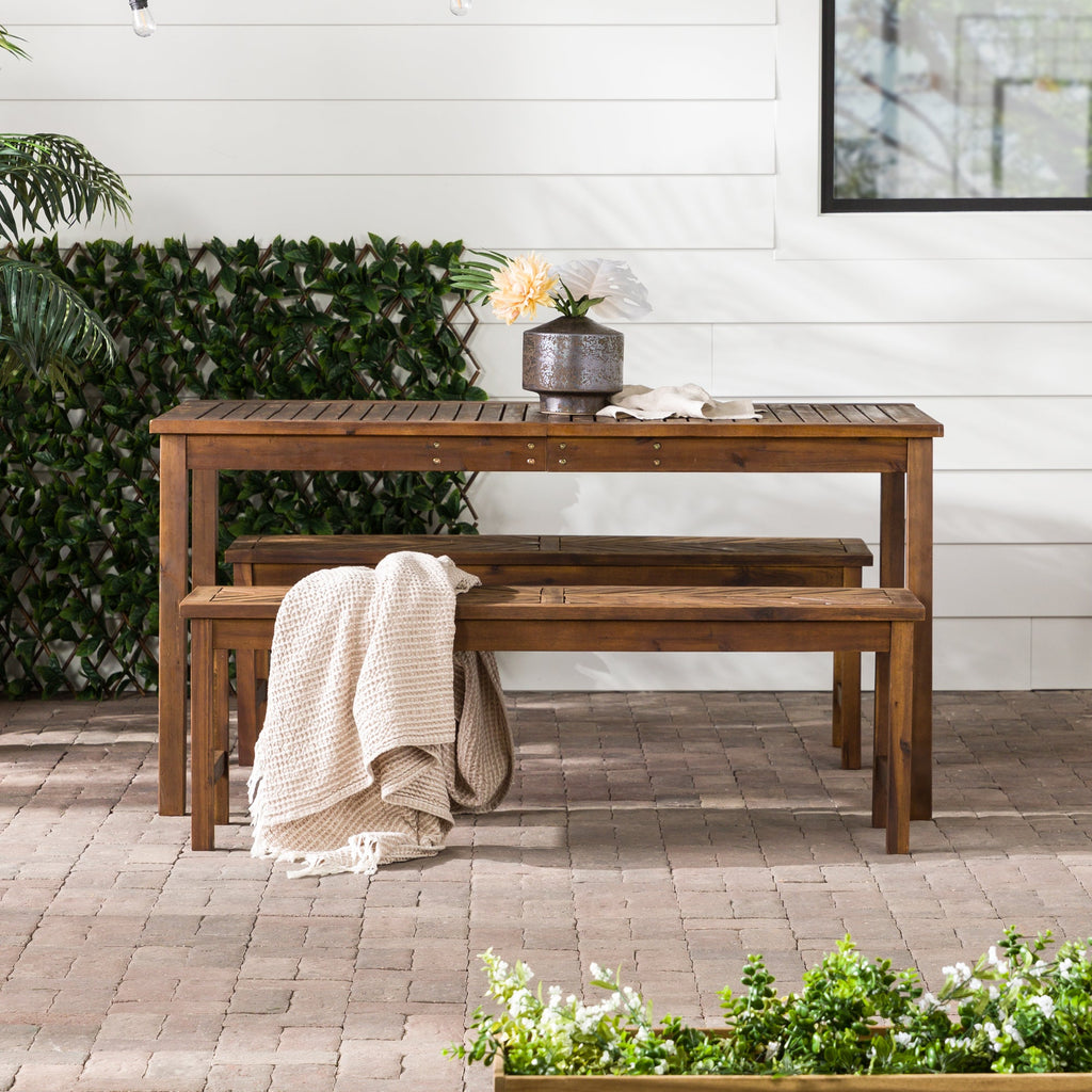 Ensemble de salle à manger d'extérieur Vincent 3 pièces