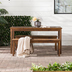 Ensemble de salle à manger d'extérieur Vincent 3 pièces