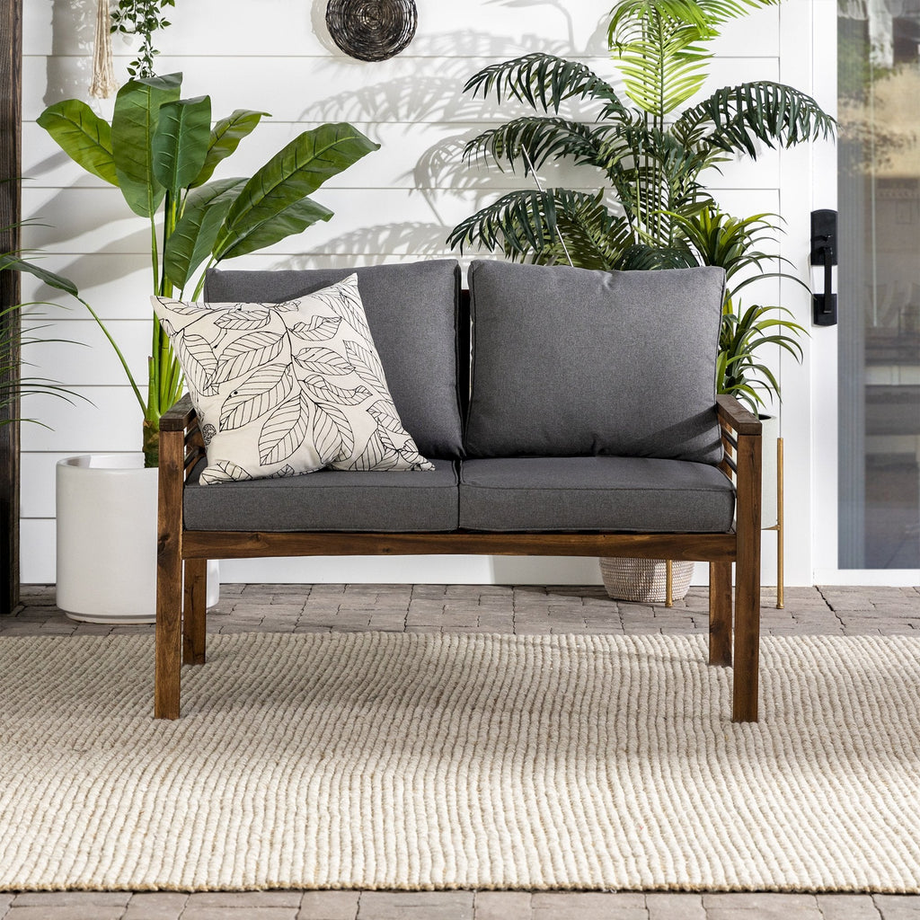 Canapé deux places d'extérieur moderne Pearson