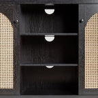 Buffet/meuble TV en rotin Sasha 58