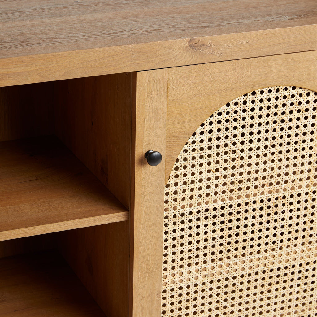Buffet/meuble TV en rotin Sasha 58