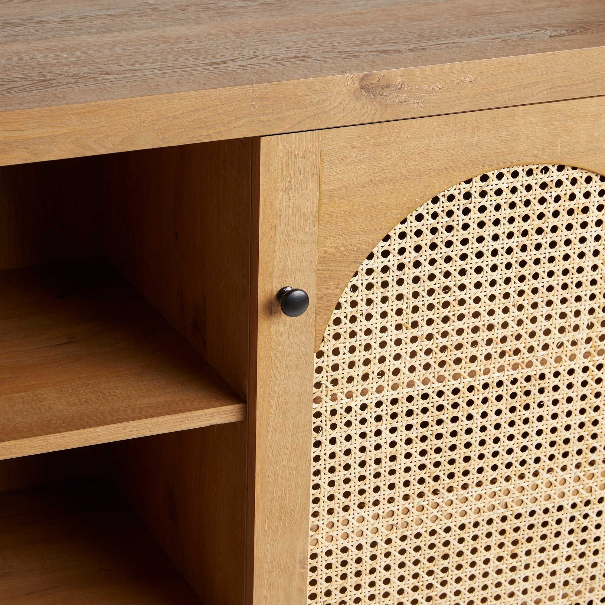 Buffet/meuble TV en rotin Sasha 58