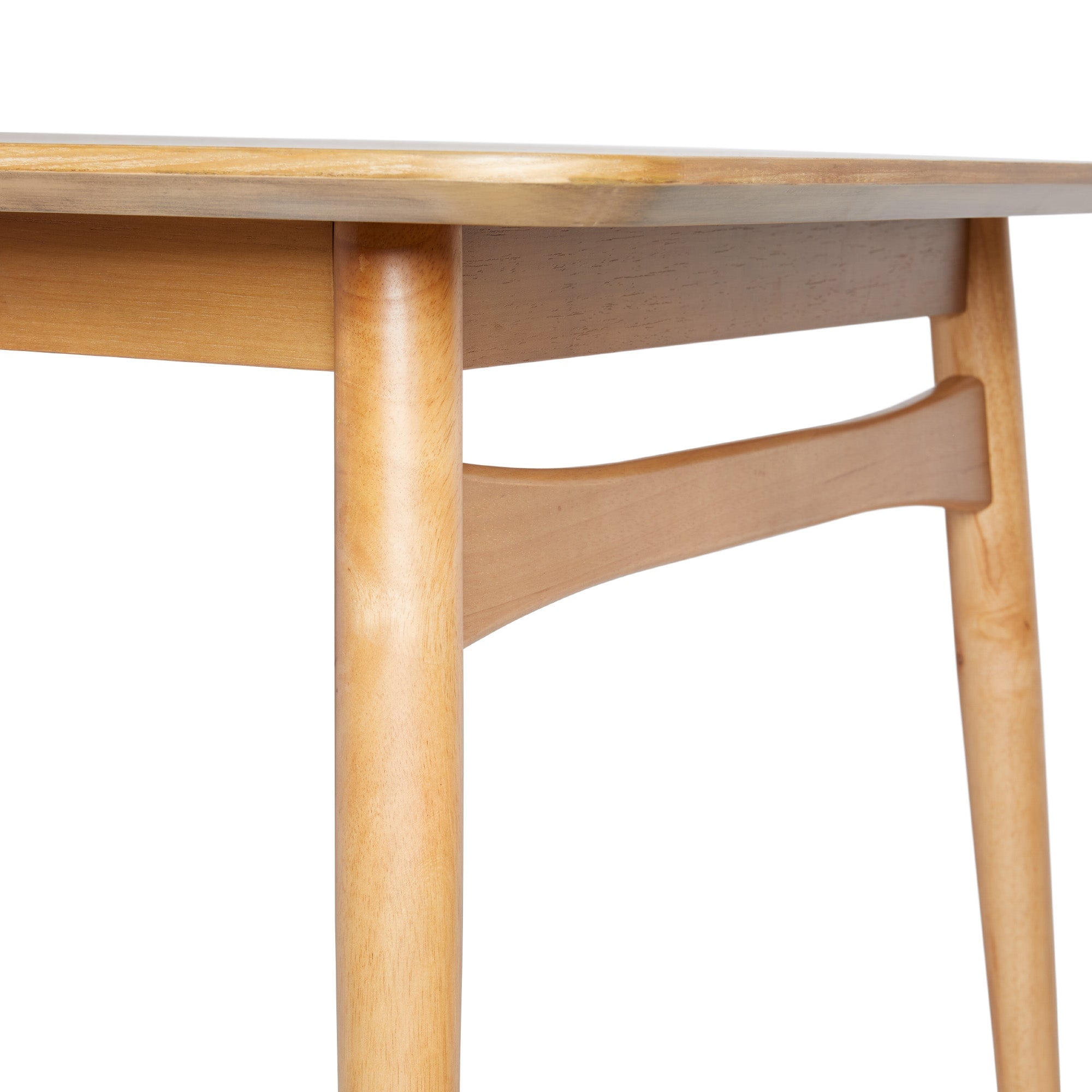 Table de salle à manger moderne Taberu en bois, style milieu du siècle