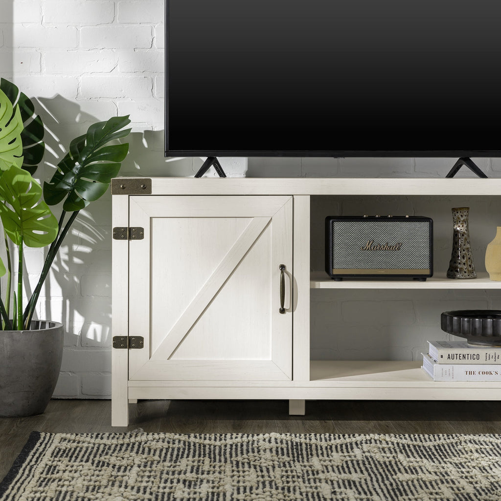 Meuble TV porte de grange