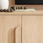 Buffet et meuble TV Chantelle Modern Curved, style moderne, avec courbes harmonieuses