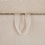 Banc rembourré Chantelle Modern Curve en boucle avec rangement