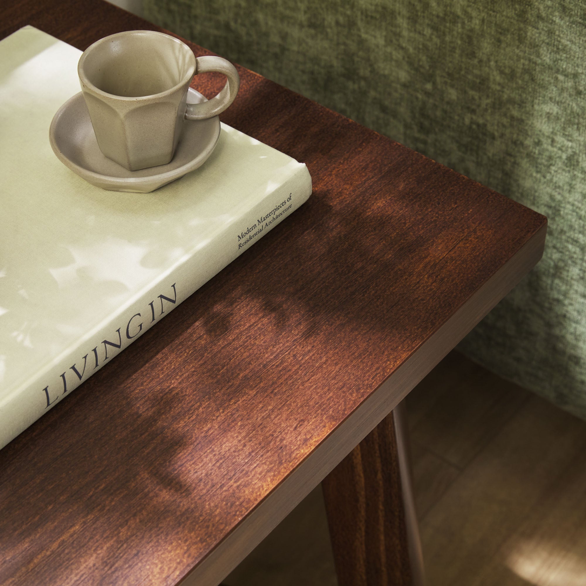 Table d'appoint Colt Modern Farmhouse à montage facile, 18 pouces