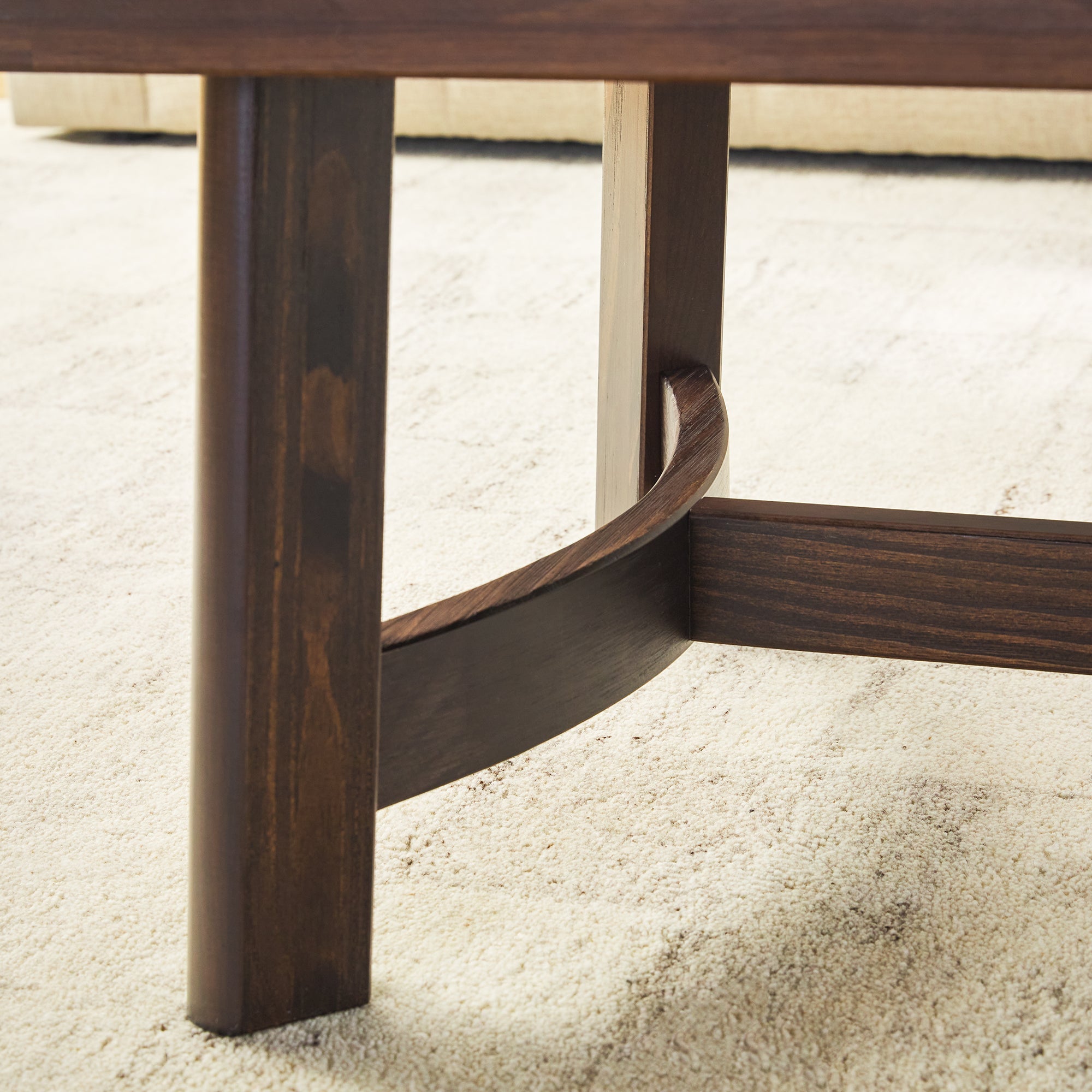 Table basse Colt Modern Farmhouse à montage facile 48