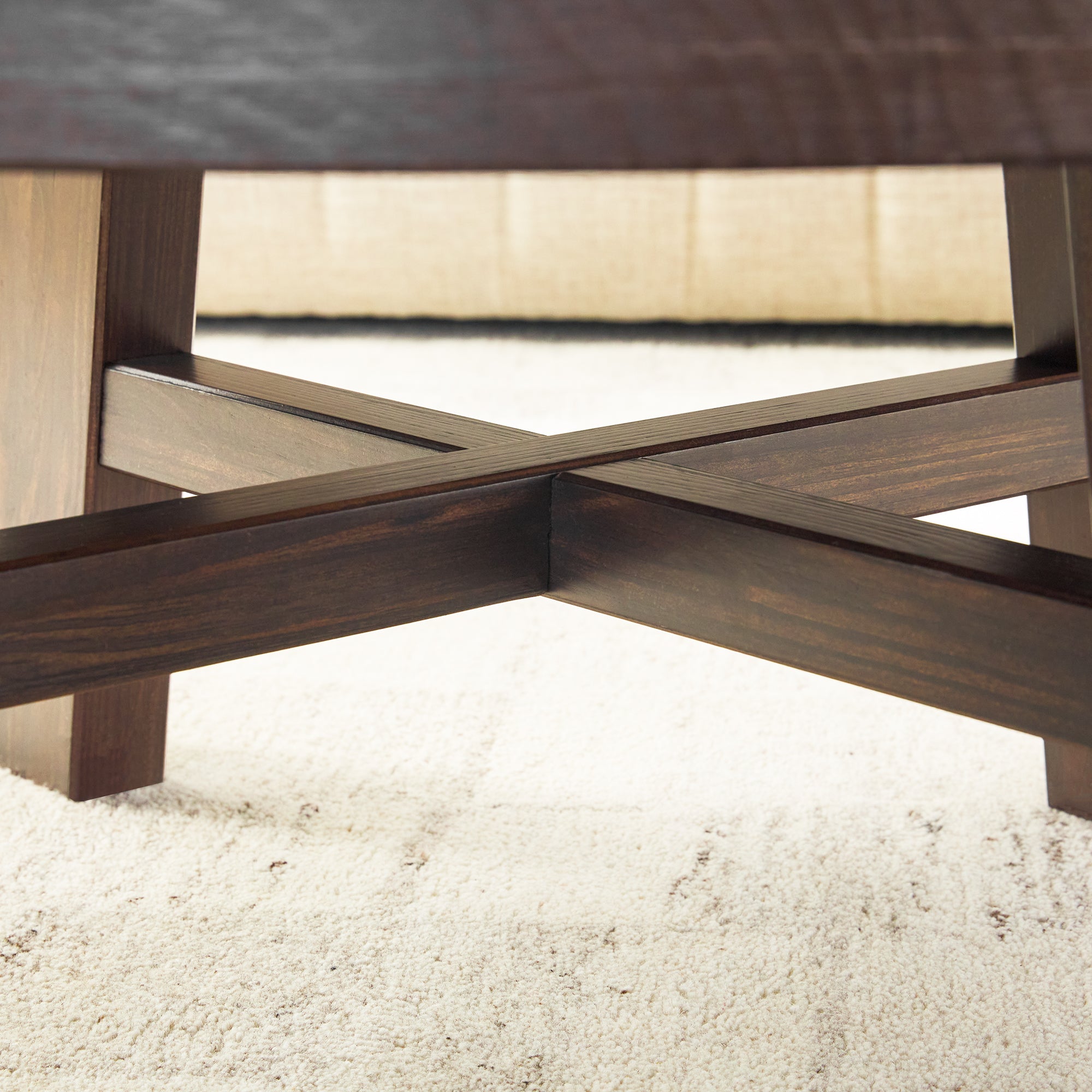 Table basse Colt Modern Farmhouse à montage facile 36