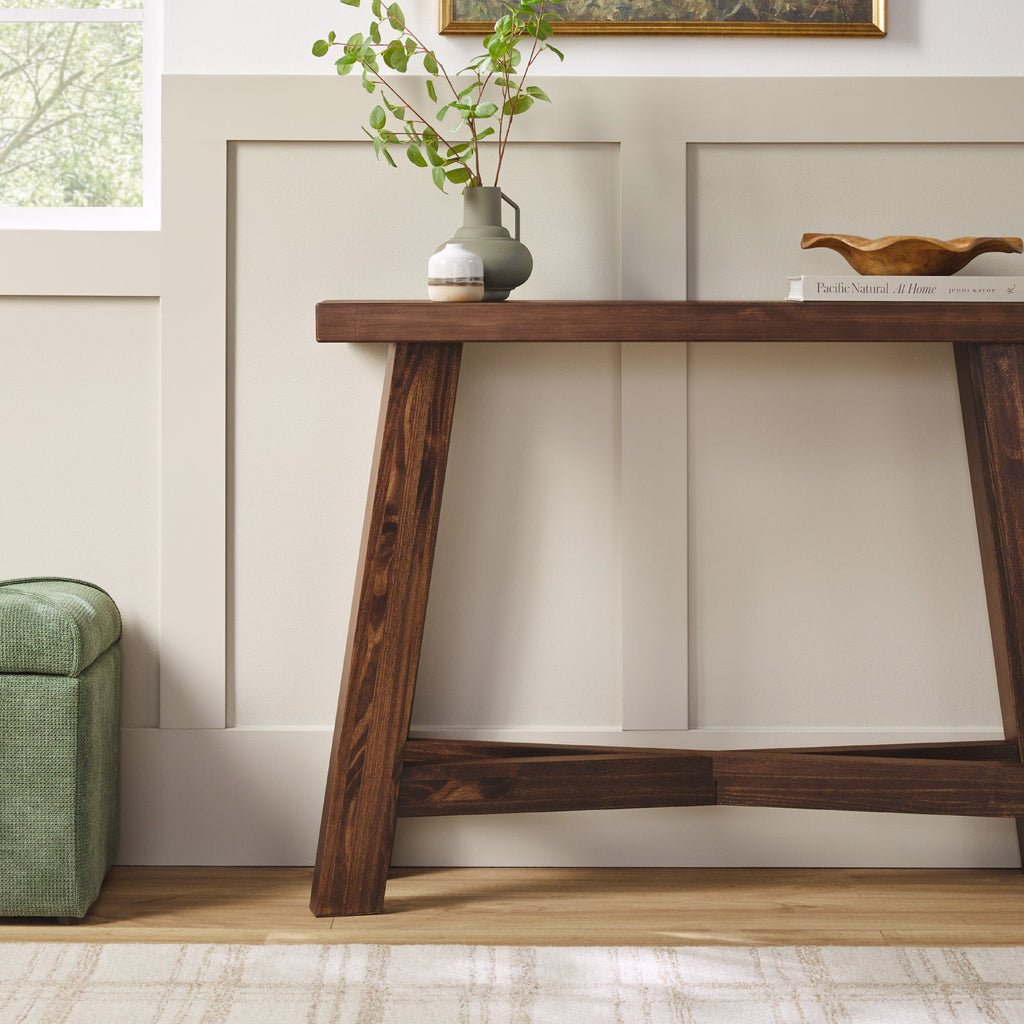 Table d'entrée Colt Modern Farmhouse à montage facile 40