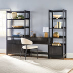 Bureau Holmes moderne scandinave à cannelures