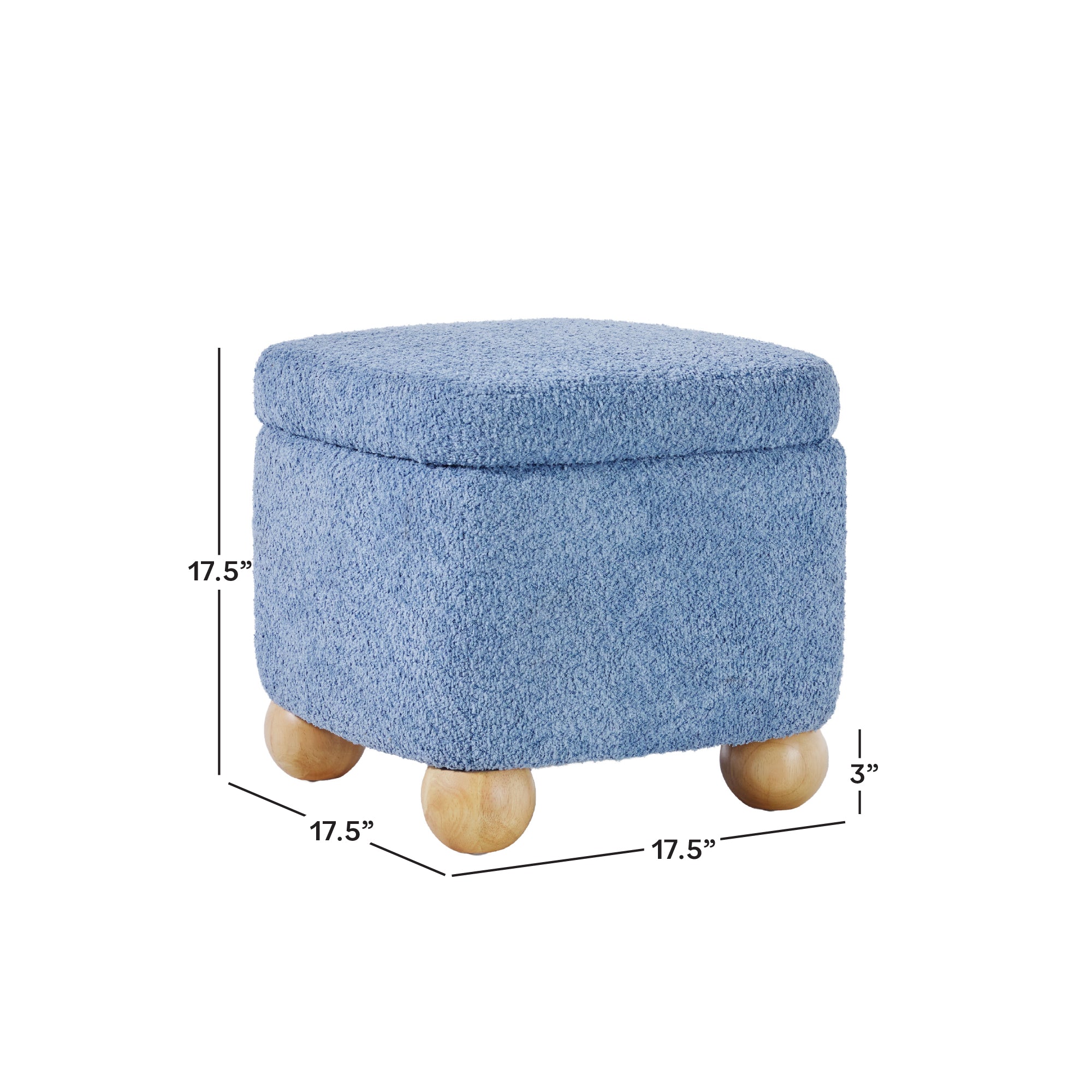 Ensemble fauteuil d'appoint rembourré Linley Contemporary Boucl¨¦ avec repose-pieds