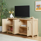 Buffet / meuble TV moderne en roseau Sasha