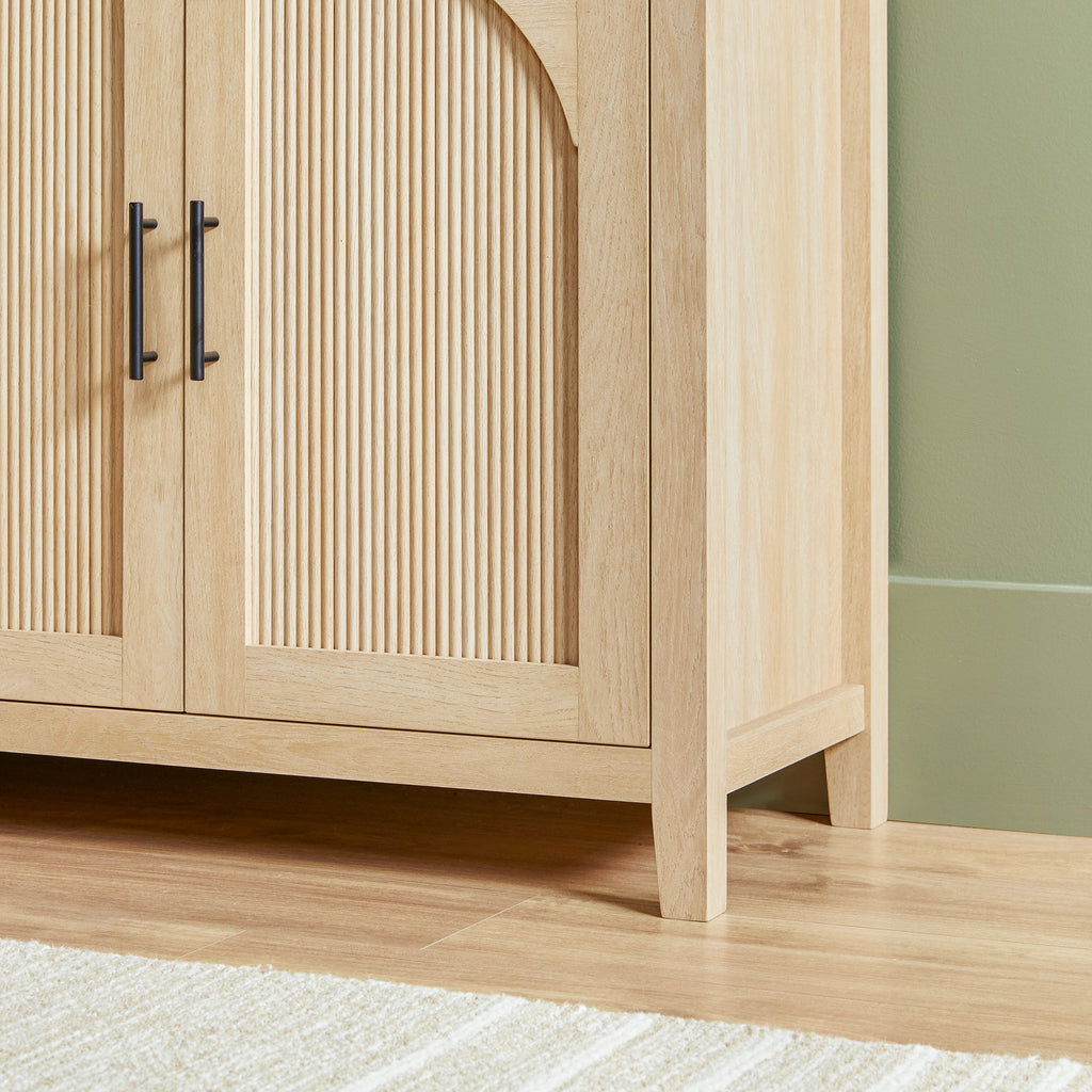 Buffet / meuble TV moderne en roseau Sasha