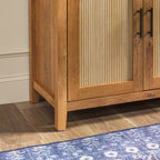 Buffet / meuble TV moderne en roseau Sasha