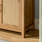 Buffet / meuble TV moderne en roseau Sasha