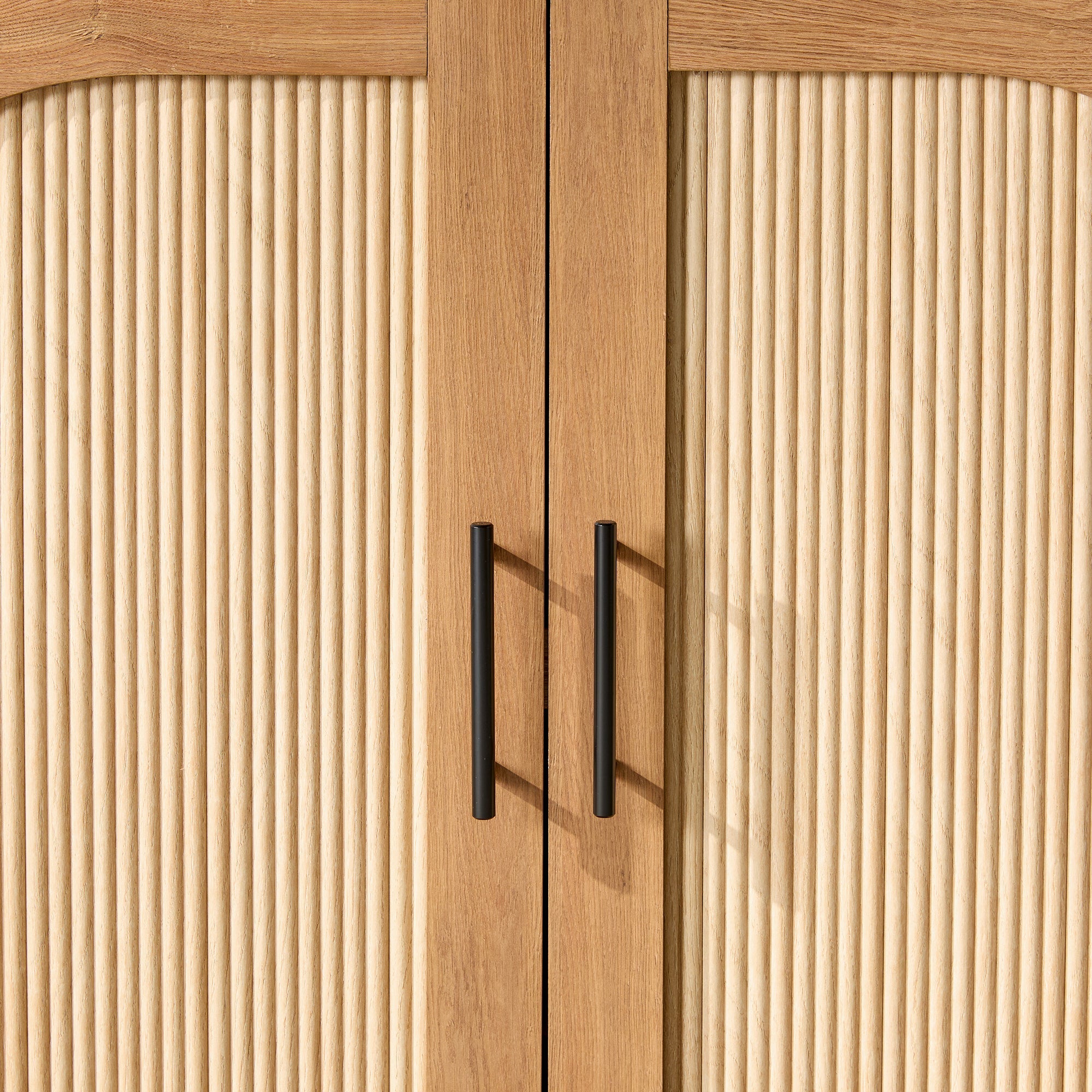 Buffet / meuble TV moderne en roseau Sasha