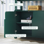 Bibliothèque moderne Zoey en bois arqué