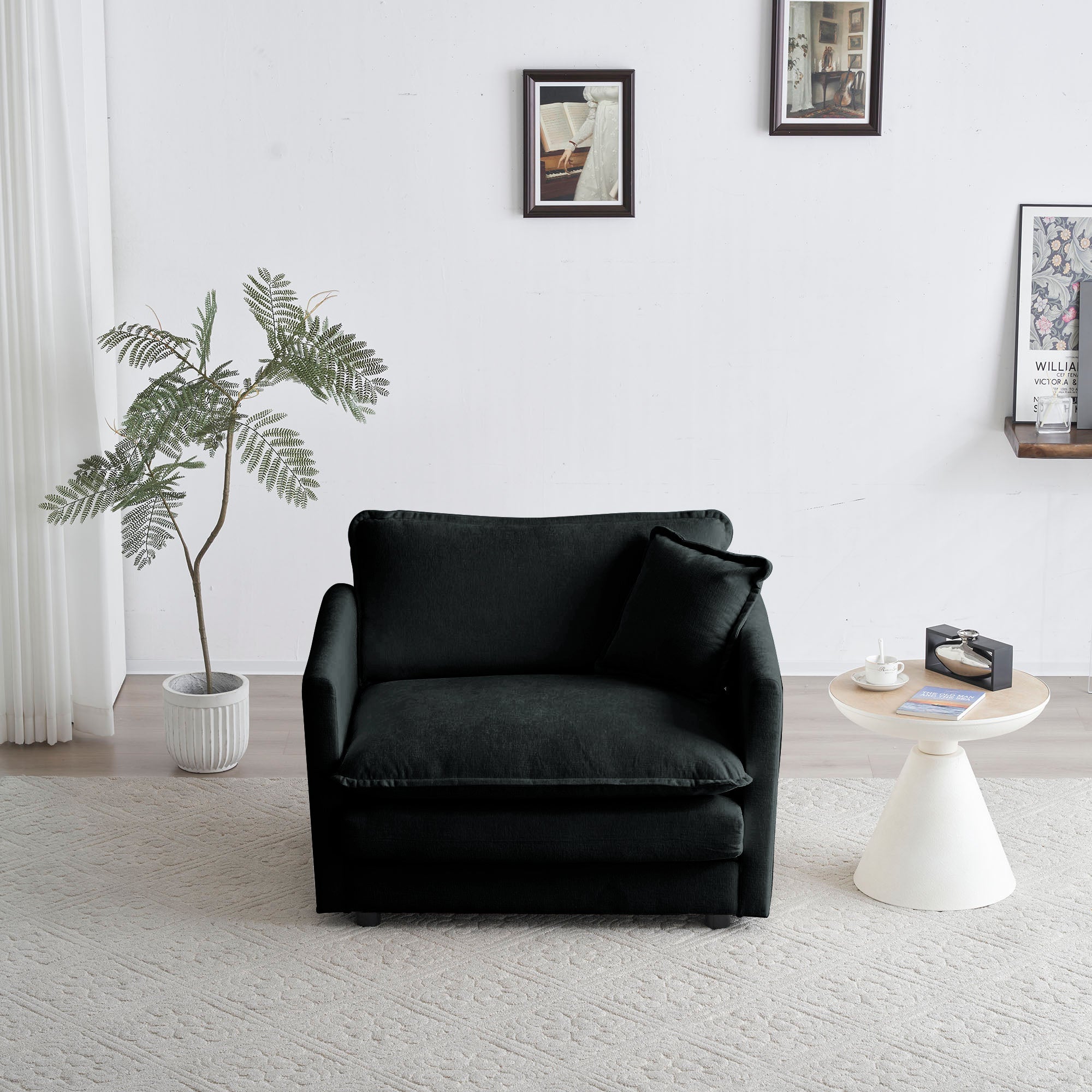 Fauteuil d'appoint profond Walker Edison | Cloud
