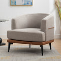 Fauteuil d'appoint moderne bicolore Walker Edison |