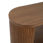 Console d'entrée moderne cannelée Walker Edison | 