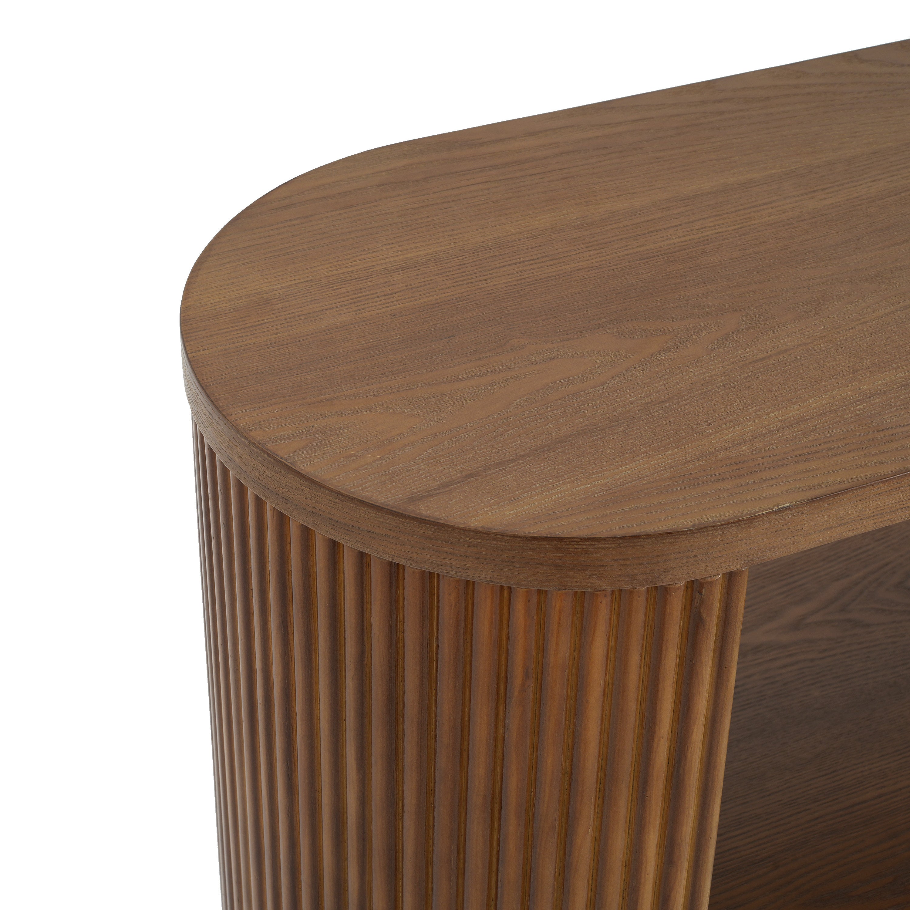 Console d'entrée moderne cannelée Walker Edison | 