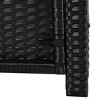 Walker Edison | Ensemble de canapé de patio en rotin avec structure de spa et espaces de rangement