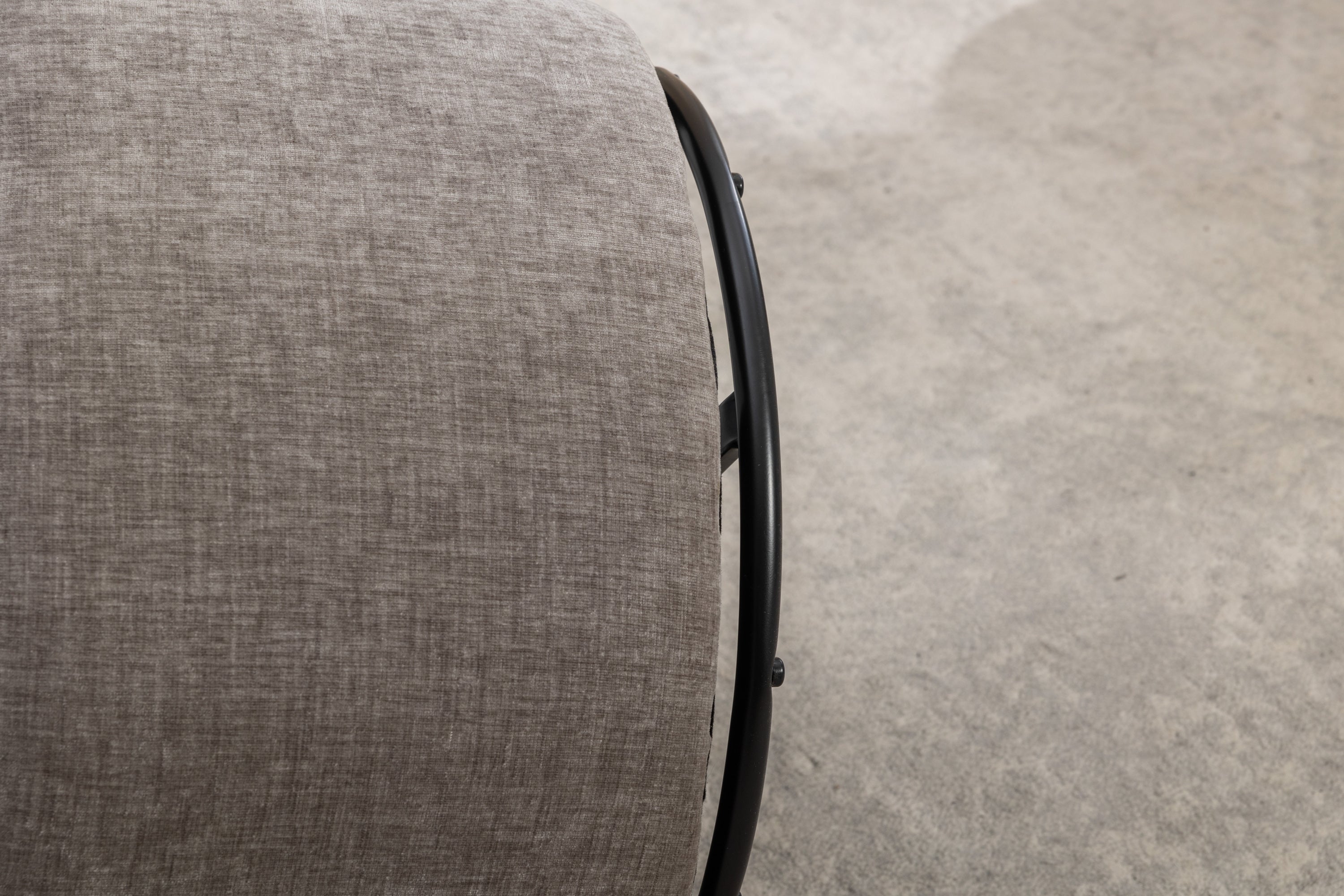 Fauteuil pivotant Walker Edison | Chenille