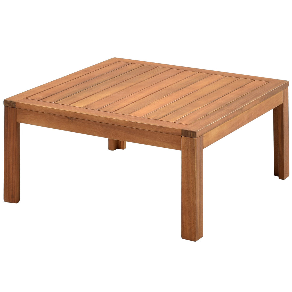 Ensemble de canapés d'extérieur Walker Edison | Structure en bois d'acacia