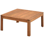 Ensemble de canapés d'extérieur Walker Edison | Structure en bois d'acacia