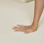 Walker Edison | Canapé d'angle Cloud en velours côtelé beige côtier avec méridienne double