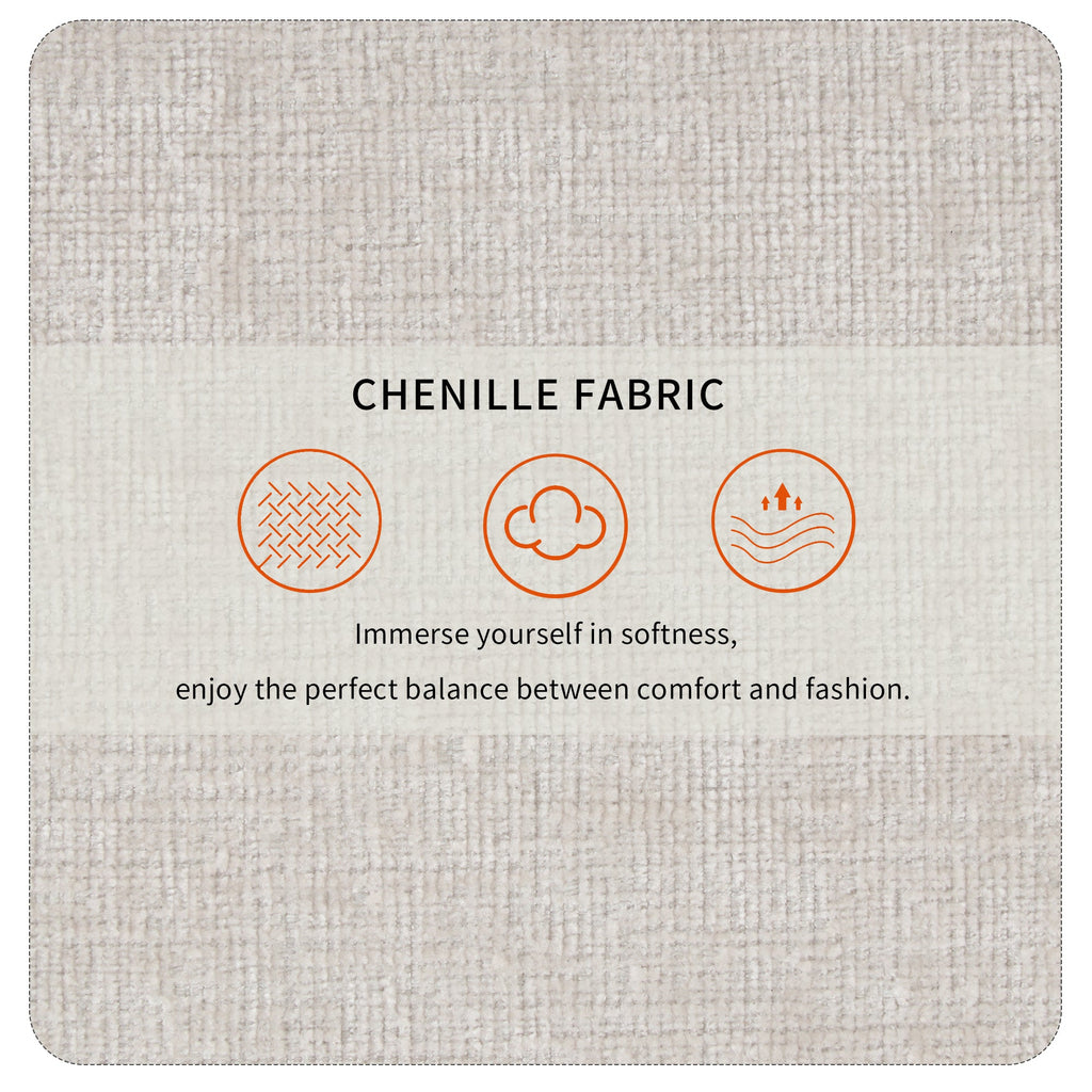 Walker Edison | Canapé d'angle modulaire en forme de L avec rangement et ports USB 