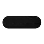 Meuble de rangement d'appoint cannelé au design incurvé - Buffet / Meuble TV