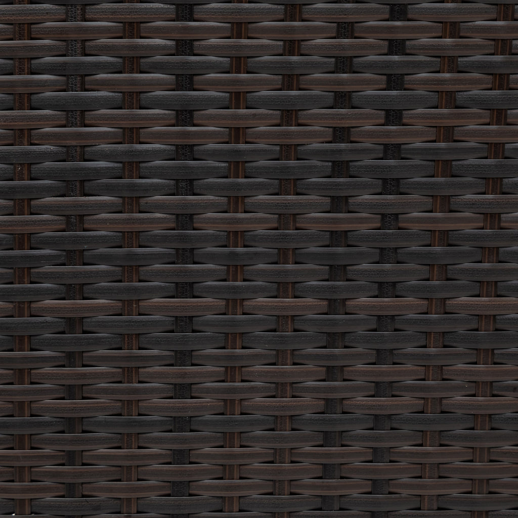 Walker Edison | Ensemble de canapés 5 pièces en résine tressée moderne résistante aux intempéries