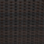 Walker Edison | Ensemble de canapés 5 pièces en résine tressée moderne résistante aux intempéries