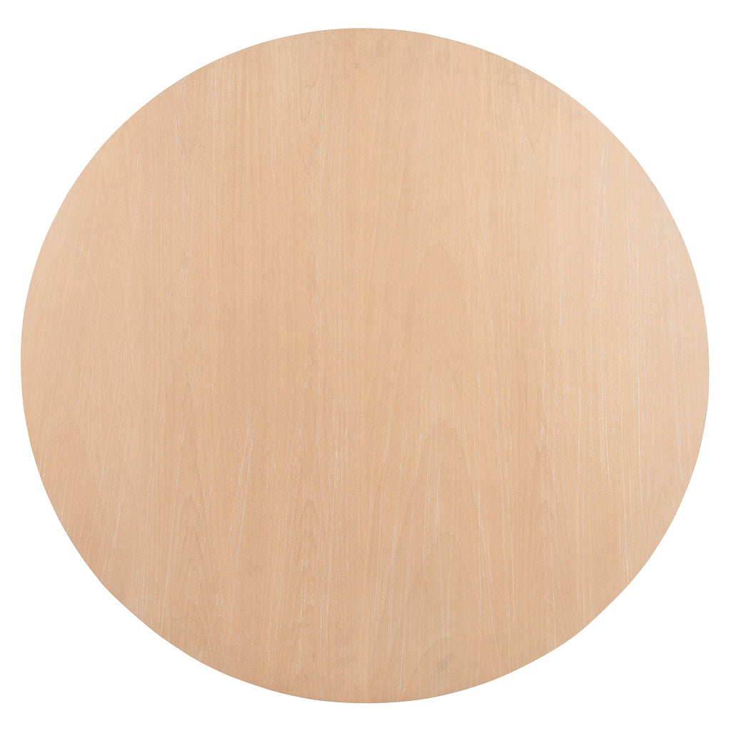 Walker Edison | Charmant ensemble de salle à manger rustique rond 5 pièces avec chaises et banc incurvé 