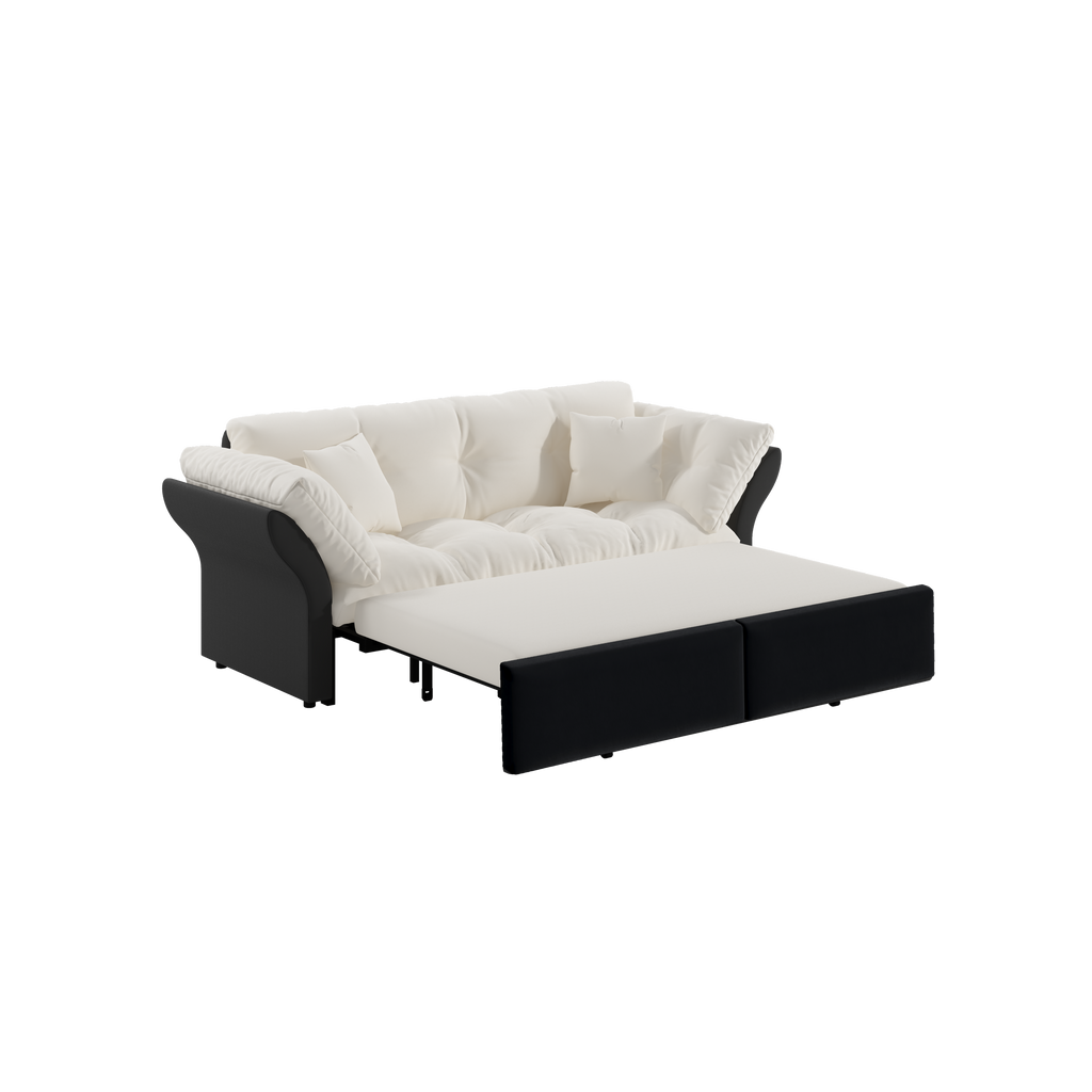 Walker Edison | Canapé-lit convertible 3 en 1 (lit Queen) 