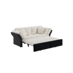 Walker Edison | Canapé-lit convertible 3 en 1 (lit Queen) 