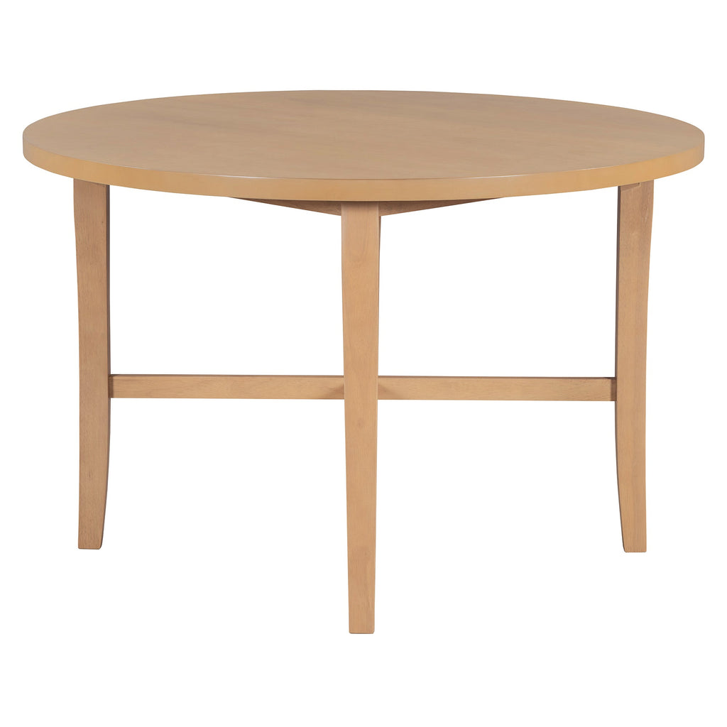 Walker Edison | Ensemble de salle à manger rétro simple 5 pièces avec 4 chaises 