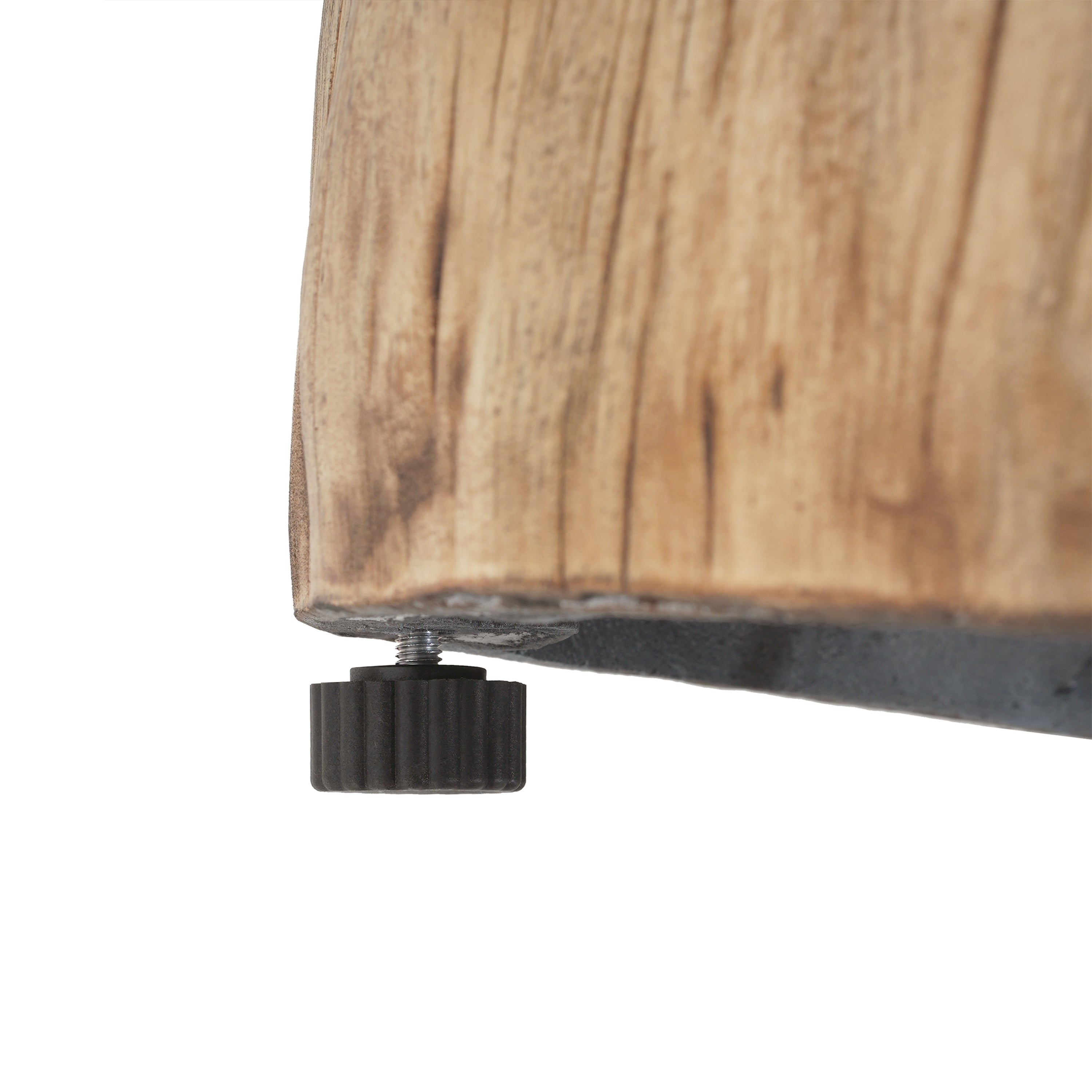 Walker Edison | Foyer extérieur au propane MGO à motif bois pour patio