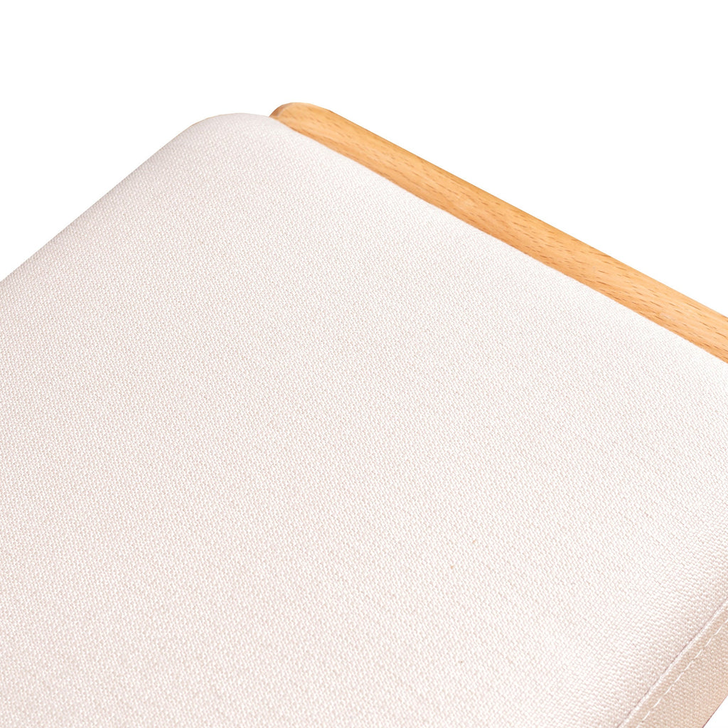 Walker Edison | Banc à chaussures d'entrée en bois massif naturel