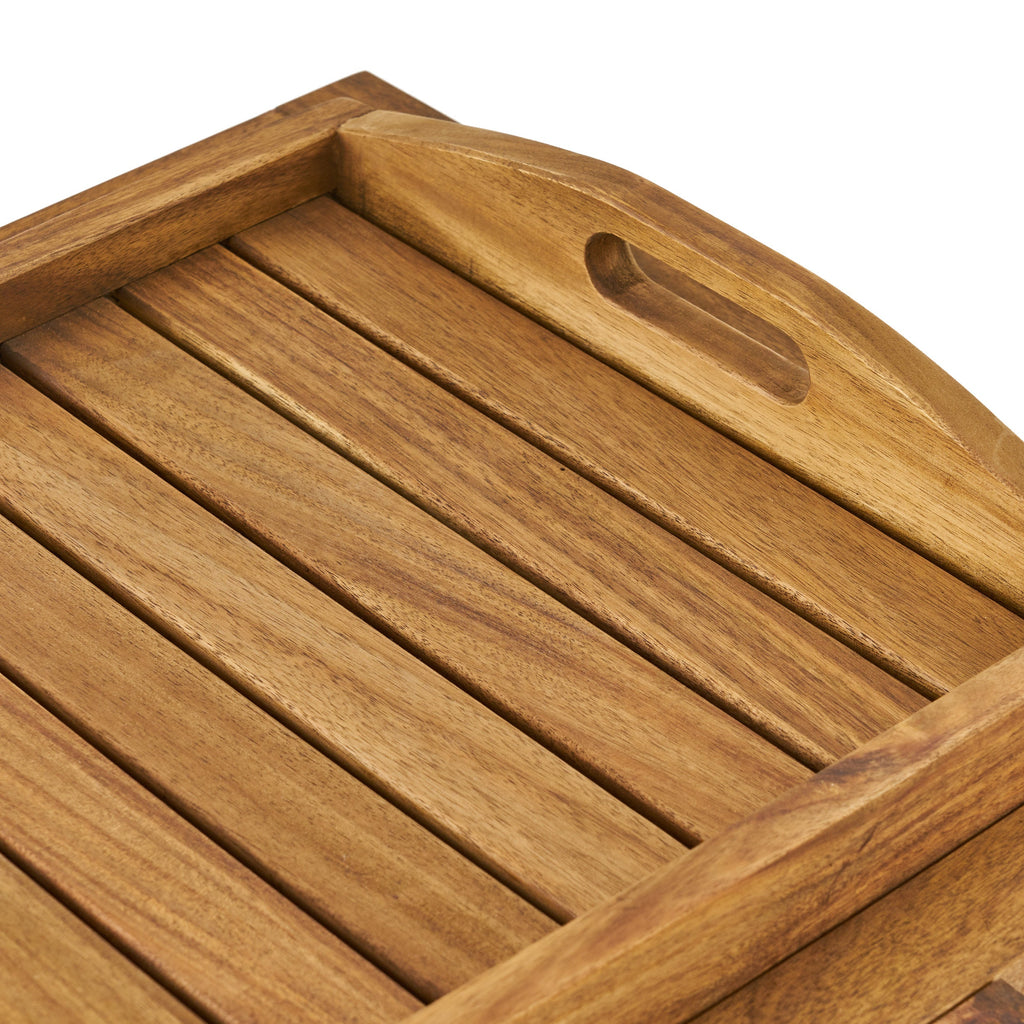 Walker Edison | Chariot de bar extérieur en bois