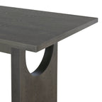 Walker Edison | Ensemble table et chaises rétro en bois 7 pièces pour 6 personnes, 152 cm, avec chaises rembourrées 