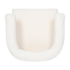 Walker Edison | Fauteuil d'appoint en forme de tonneau Boucle 