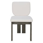 Walker Edison | Ensemble table et chaises rétro en bois 7 pièces pour 6 personnes, 152 cm, avec chaises rembourrées 