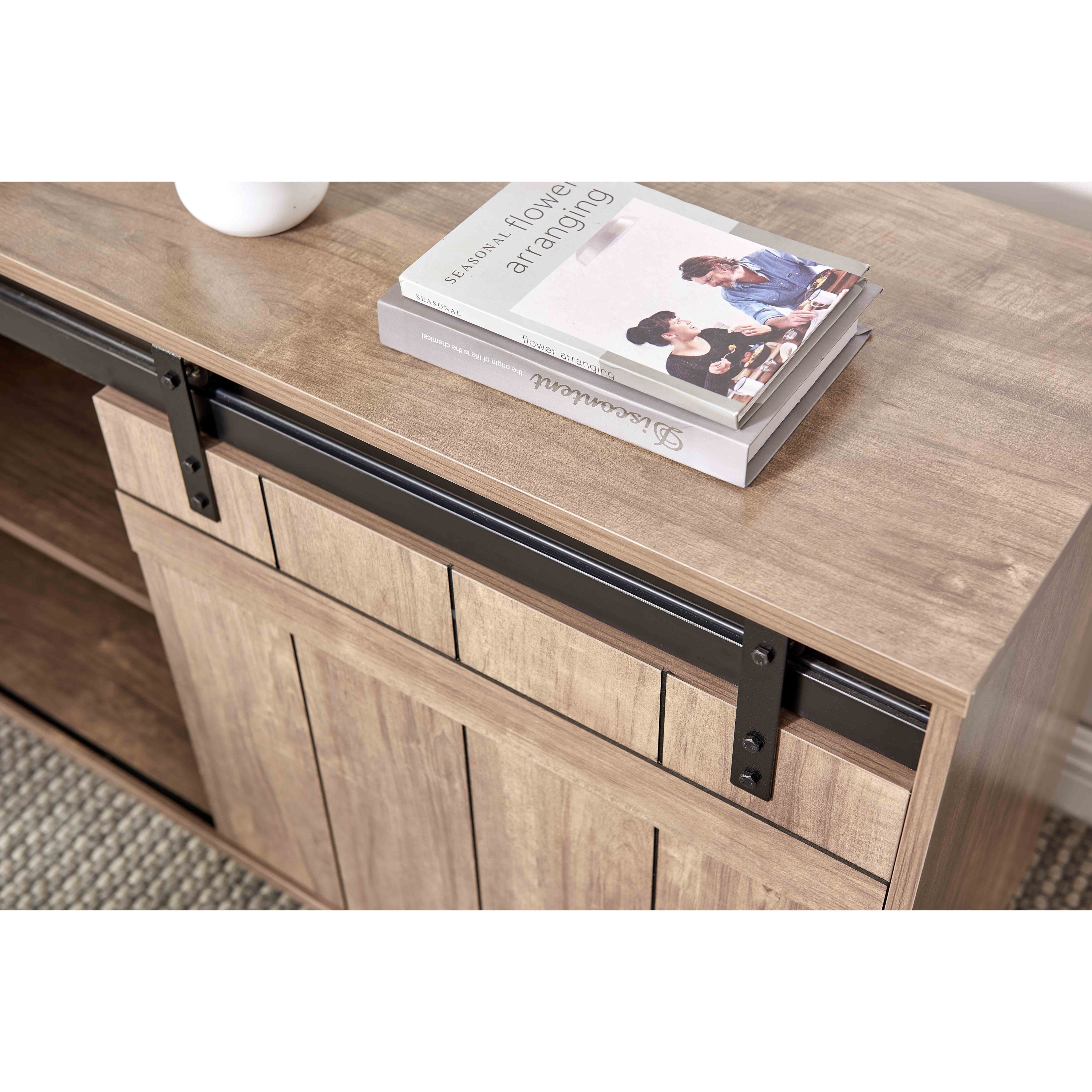 Walker Edison | Bureau d'angle en L style ferme pour bureau à domicile 