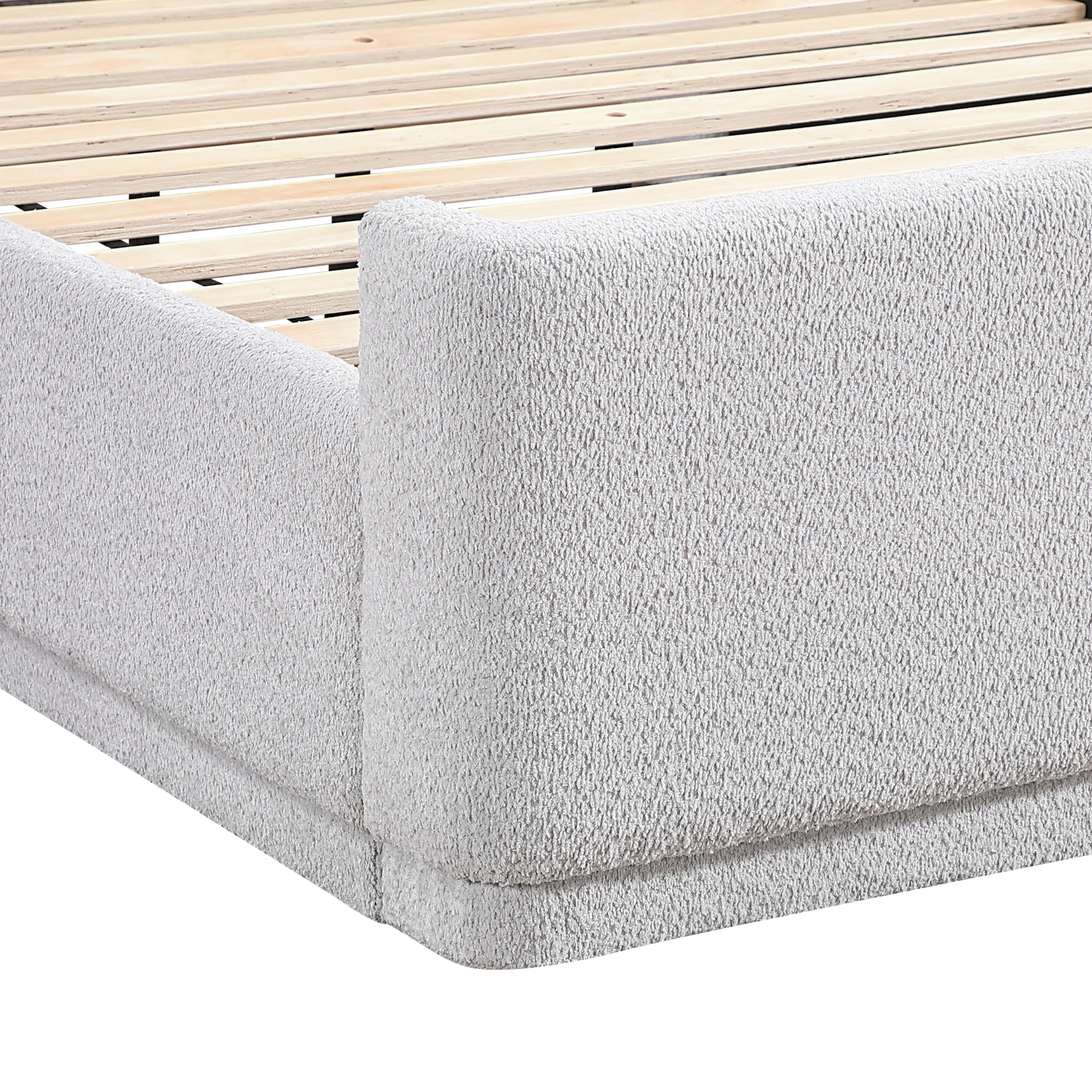 Walker Edison | Tête de lit élégante à oreilles pour lit plateforme Queen