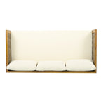 Walker Edison | Canapé-lit d'extérieur en teck