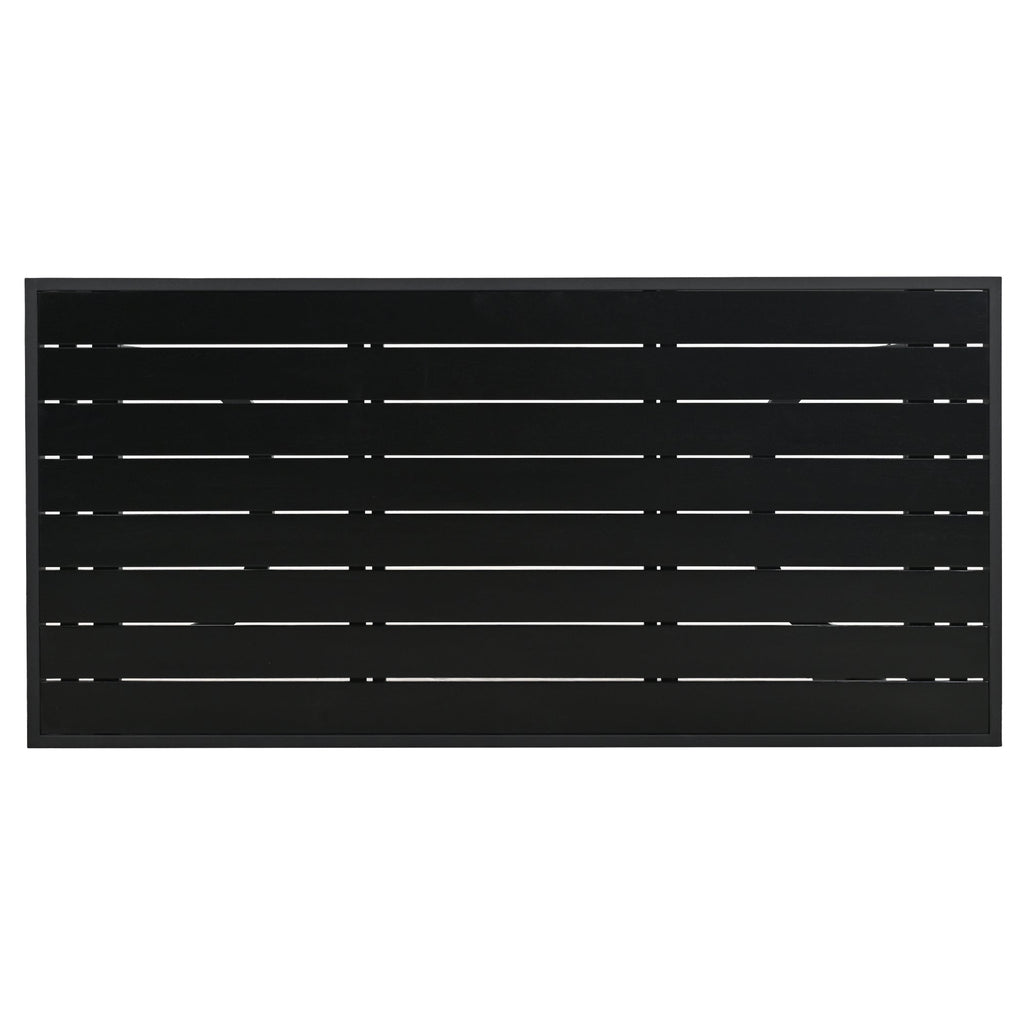 Ensemble de canapés d'extérieur en acier au design incurvé Walker Edison | 