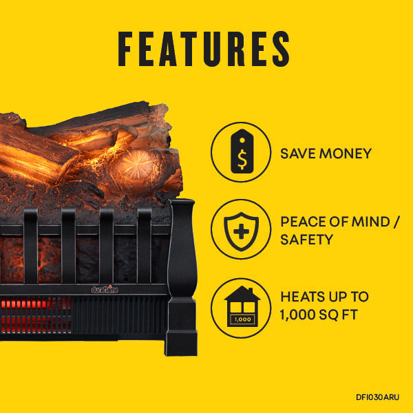 Duraflame ? Bûches électriques infrarouges avec télécommande